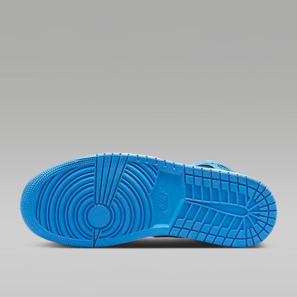 Air Jordan 1 Mid University Blue/Black-White DQ8426 401 - Picture 2 of 9